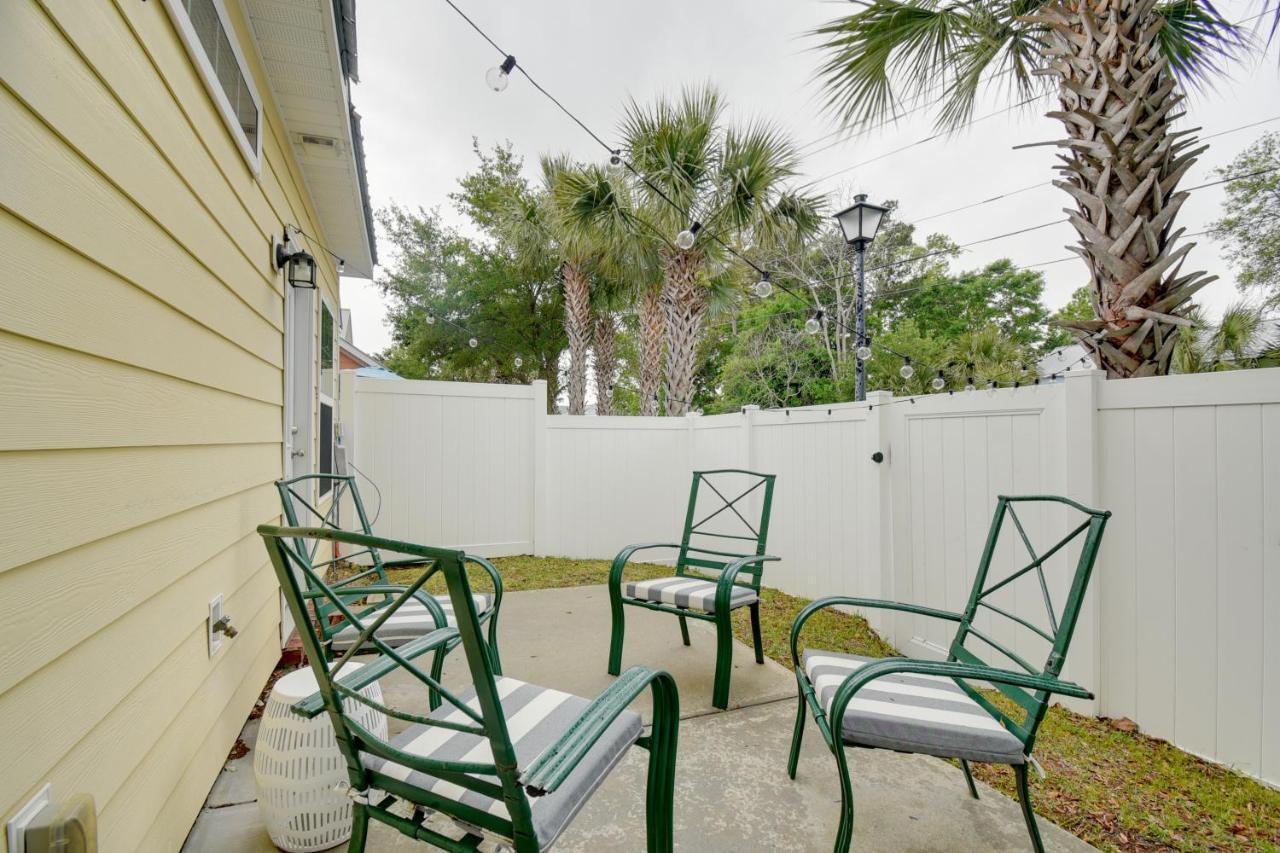 Sunny Yellow Bungalow With Patio Walk To Beach Myrtle Beach Exterior photo